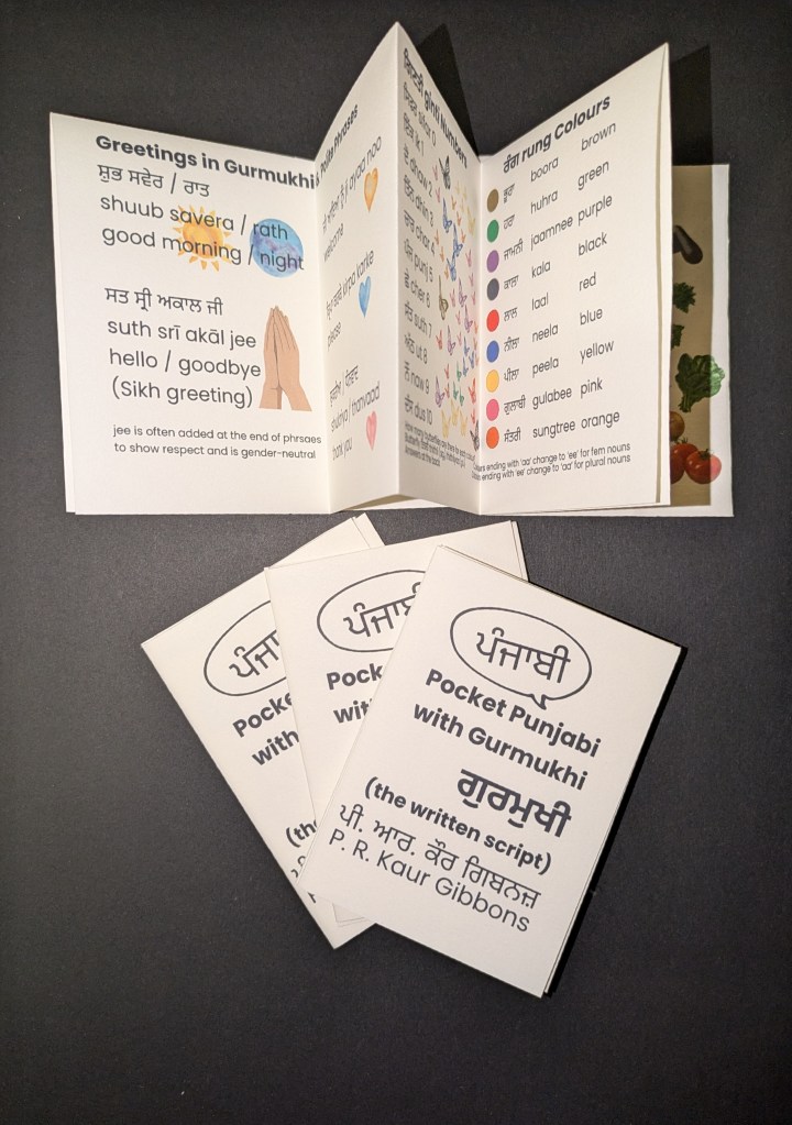 Pocket Punjabi mini-zine